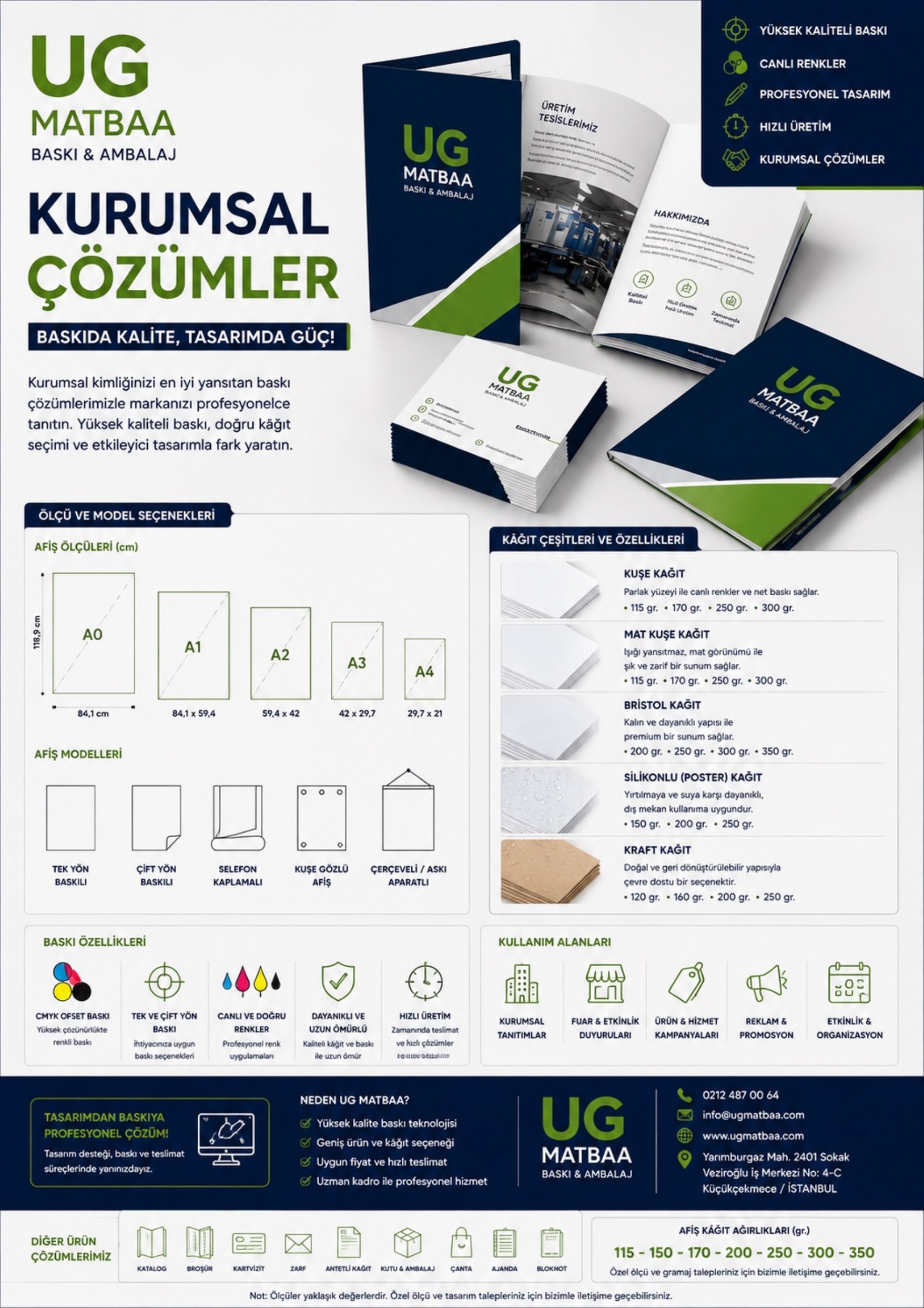 Afiş ve Teknik Özellikleri ürün föyü